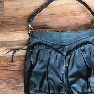 MZ Wallace Nylon Suede Thompson Hobo